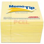 NOTAS ADHESIVAS JANEL AMARILLAS 3X3 PZA