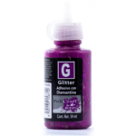 PEGAMENTO C/DIAMANTINA GLITTER MORADO