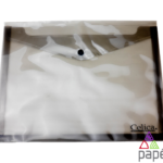 SOBRE EXPANDIBLE CELICA T/OFICIO HORIZONTAL C/BOTON HUMO  PZA