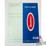 BLOCK POLIZA DE CHEQUES CARTA DUPLICADO MAYCO C/50