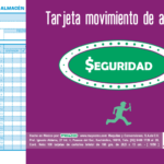 TARJETA DE ALMACEN C/100 SEGURIDAD