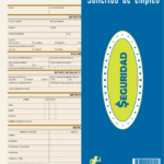 BLOCK SOLICITUD DE EMPLEO MAYCO C/25