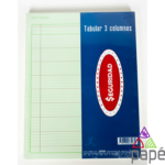 BLOCK TABULAR C/CONCEPTO C/3 COLUMNAS MAYCO C/50