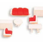 SALA ROEL P/MAQUETA 1:50 C/6