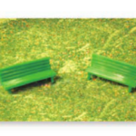 BANCAS ROEL P/MAQUETA 1:50 C/2