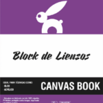 BLOCK DE DIBUJO INDART ROEL TELA 22.8X30.5CM C/20