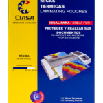 MICA CIASA T/CREDENCIAL 200MIC 80X115MM C/100